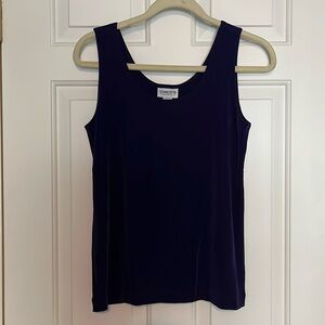NWT Chico’s Travelers Size 1 Purple Tank Top